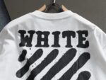 P75 OFF-WHITE 原版面料 官方同款 短袖T恤 定制 同缸染面料 手感非常舒服 春夏最新砖柜同步 时尚又个性 超级百搭好看 男女都非常合适 人手必备款 吊牌 领标 水洗麦 三标齐全 颜色: 黑白 尺码：XS~L