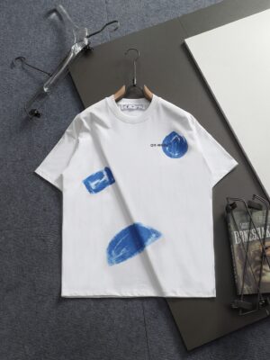 weigou_230937_0_80f1626f6f P75 OFF-WHITE 原版面料 官方同款 短袖T恤 定制 同缸染面料 手感非常舒服 春夏最新砖柜同步 时尚又个性 超级百搭好看 男女都非常合适 人手必备款 吊牌 领标 水洗麦 三标齐全 颜色: 黑白 尺码:XS~L