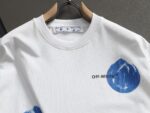 P75 OFF-WHITE 原版面料 官方同款 短袖T恤 定制 同缸染面料 手感非常舒服 春夏最新砖柜同步 时尚又个性 超级百搭好看 男女都非常合适 人手必备款 吊牌 领标 水洗麦 三标齐全 颜色: 黑白 尺码：XS~L
