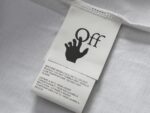 P75 OFF-WHITE 原版面料 官方同款 短袖T恤 定制 同缸染面料 手感非常舒服 春夏最新砖柜同步 时尚又个性 超级百搭好看 男女都非常合适 人手必备款 吊牌 领标 水洗麦 三标齐全 颜色: 黑白 尺码：XS~L