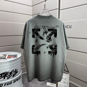 P80 OFF 2026春夏新款 洗水磨破320克圆领短袖tee 男女同款宽松版 颜色 :洗水深黑 洗水白 洗水灰 褐色 洗水红色 尺码 :S M L XL XXL 尺码： S （90-130斤） M （120-150斤） L （140-165斤） XL （160-180斤） XXL （180-210斤）