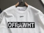 P75 OFF-WHITE 原版面料 官方同款 短袖T恤 定制 同缸染面料 手感非常舒服 春夏最新砖柜同步 时尚又个性 超级百搭好看 男女都非常合适 人手必备款 吊牌 领标 水洗麦 三标齐全 颜色: 黑白橙 尺码：XS~L
