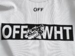 P75 OFF-WHITE 原版面料 官方同款 短袖T恤 定制 同缸染面料 手感非常舒服 春夏最新砖柜同步 时尚又个性 超级百搭好看 男女都非常合适 人手必备款 吊牌 领标 水洗麦 三标齐全 颜色: 黑白橙 尺码：XS~L