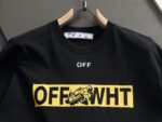 P75 OFF-WHITE 原版面料 官方同款 短袖T恤 定制 同缸染面料 手感非常舒服 春夏最新砖柜同步 时尚又个性 超级百搭好看 男女都非常合适 人手必备款 吊牌 领标 水洗麦 三标齐全 颜色: 黑白橙 尺码：XS~L