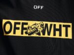P75 OFF-WHITE 原版面料 官方同款 短袖T恤 定制 同缸染面料 手感非常舒服 春夏最新砖柜同步 时尚又个性 超级百搭好看 男女都非常合适 人手必备款 吊牌 领标 水洗麦 三标齐全 颜色: 黑白橙 尺码：XS~L