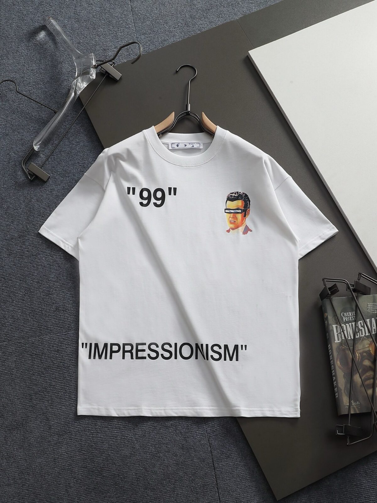 weigou_232030_0_04b77e81c8 P75 OFF-WHITE 月球背面🌕大LOGO 原版面料 官方同款 短袖T恤 定制 同缸染面料 手感非常舒服 春夏最新砖柜同步 时尚又个性 超级百搭好看 男女都非常合适 人手必备款 吊牌 领标 水洗麦 三标齐全 颜色: 黑白粉 尺码:XS~L