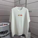 P80 OFF 2026春夏新款 洗水磨破320克圆领短袖tee 男女同款宽松版 颜色 :洗水深黑 洗水白 洗水灰 褐色 洗水紫 尺码 :S M L XL XXL 尺码： S （90-130斤） M （120-150斤） L （140-165斤） XL （160-180斤） XXL （180-210斤）