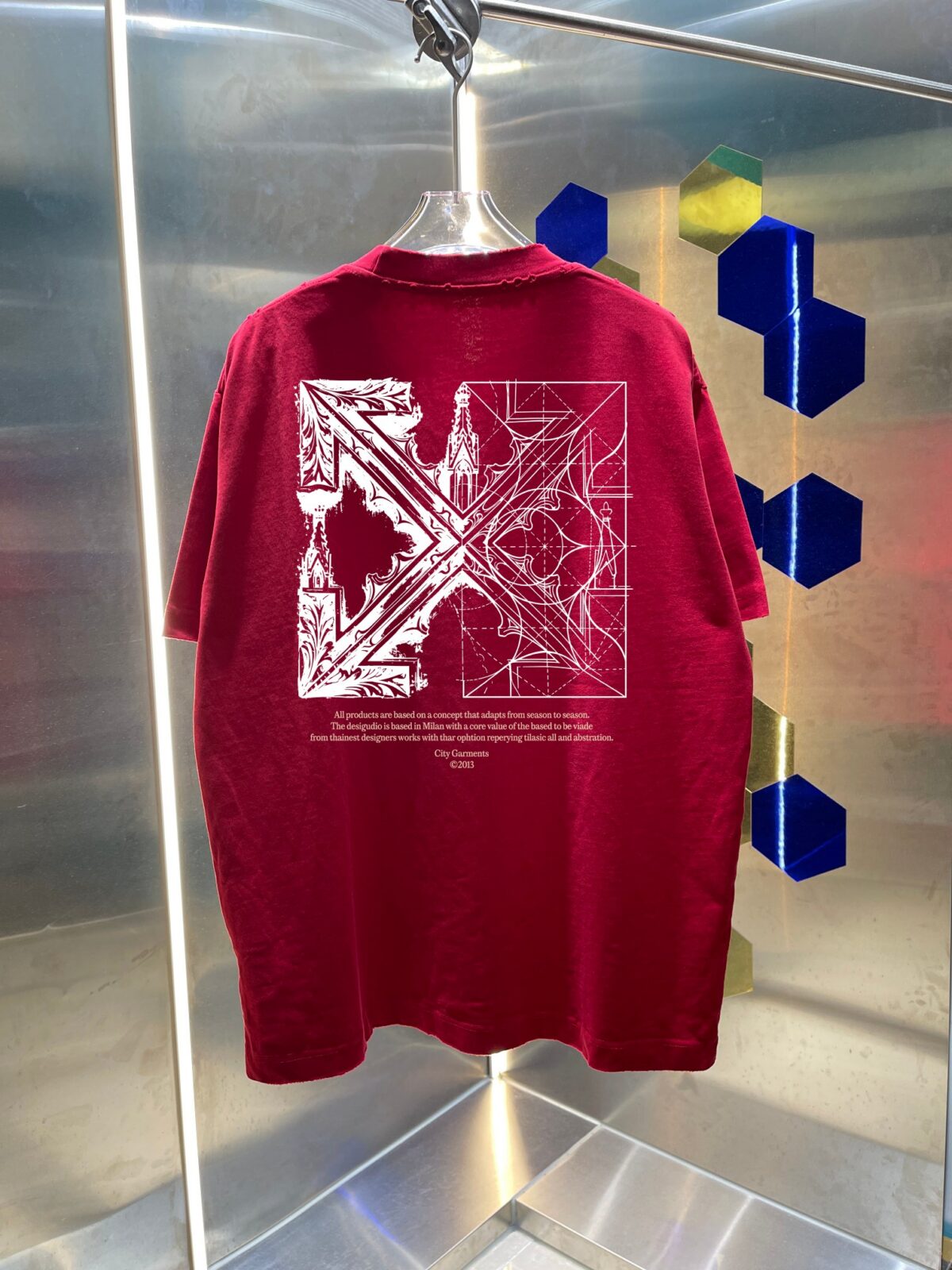 P80 OFF-white/2026春夏新款 洗水磨破320克圆领短袖tee 男女同款宽松版 吊牌 领标 洗水唛 三标齐全 颜色 :洗水黑 洗水白 洗水灰 洗水绿 洗水红 尺码 :S M L XL XXL ​ ​