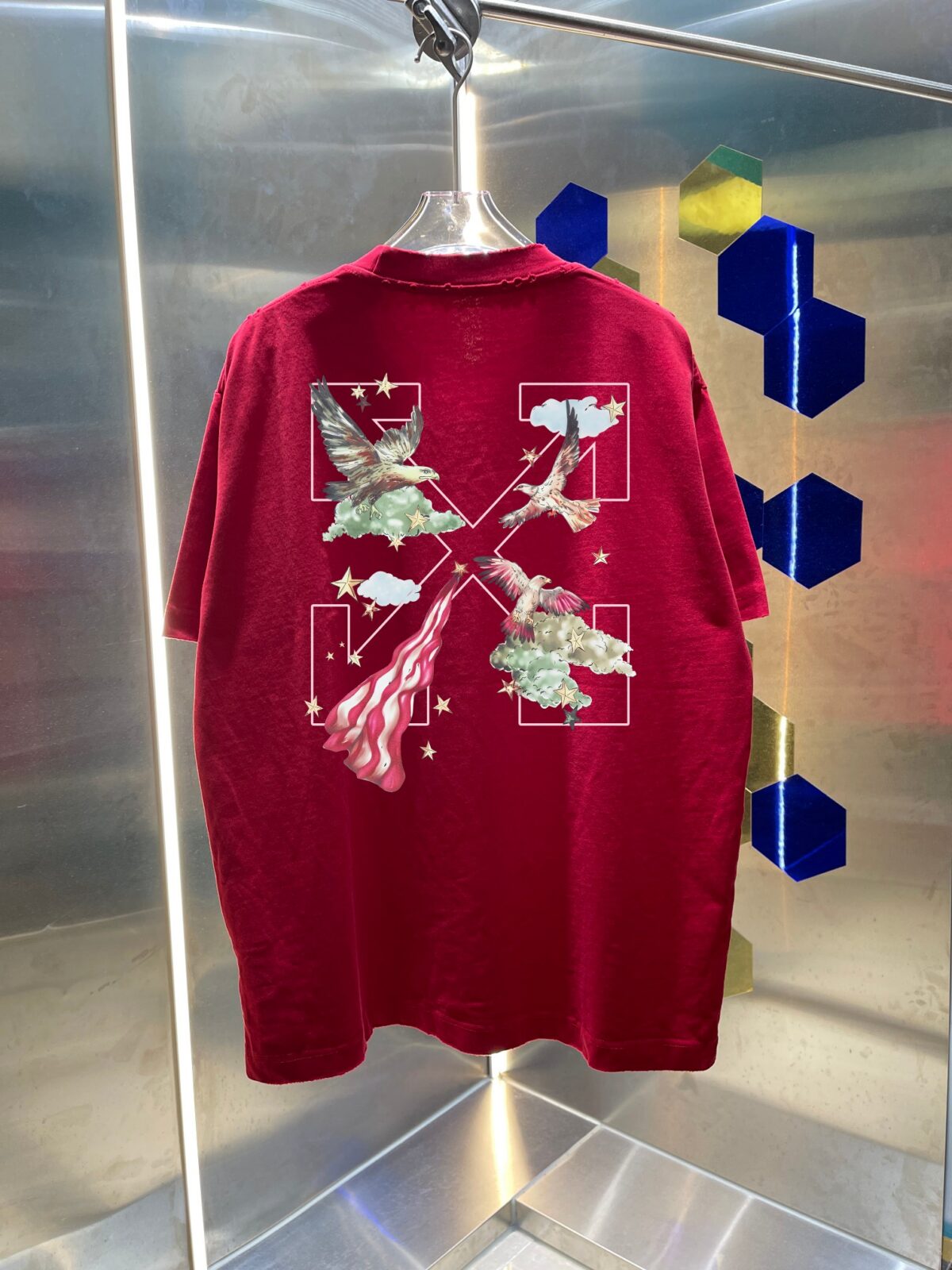 P80 OFF-white/2026春夏新款 洗水磨破320克圆领短袖tee 男女同款宽松版 吊牌 领标 洗水唛 三标齐全 颜色 :洗水黑 洗水白 洗水灰 洗水绿 洗水红 尺码 :S M L XL XXL ​ ​