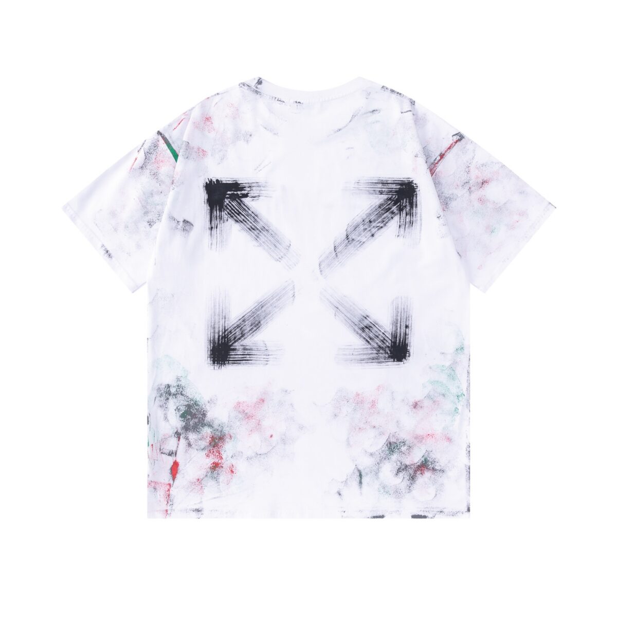 P70 off white新款宽松版短袖T恤 颜色：黑色 白色 尺码：S M L XL