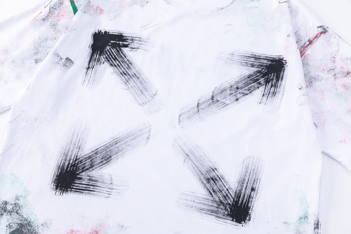 P70 off white新款宽松版短袖T恤 颜色：黑色 白色 尺码：S M L XL