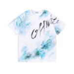 P70 off white新款宽松版短袖T恤 颜色：黑色 白色 尺码：S M L XL