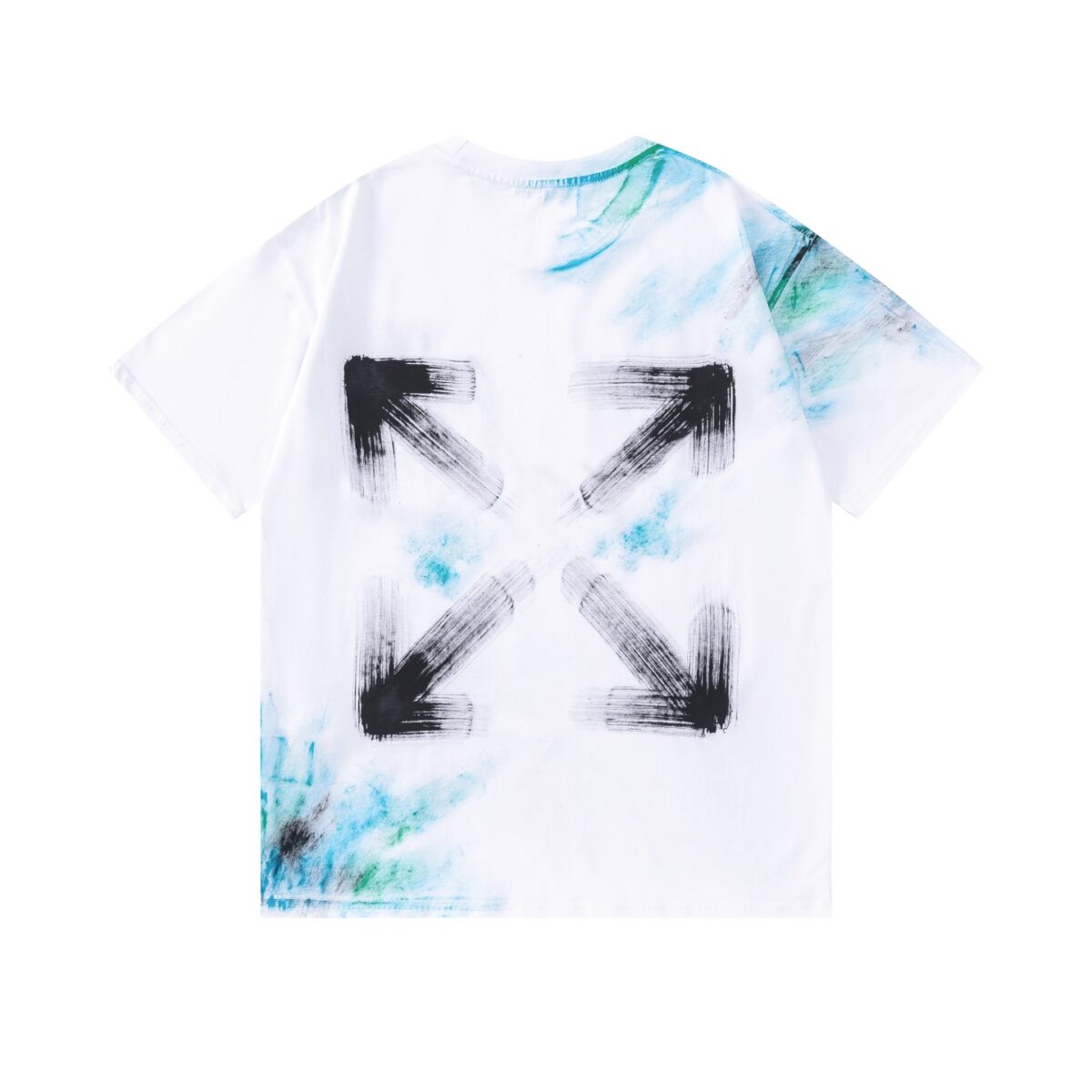P70 off white新款宽松版短袖T恤 颜色：黑色 白色 尺码：S M L XL