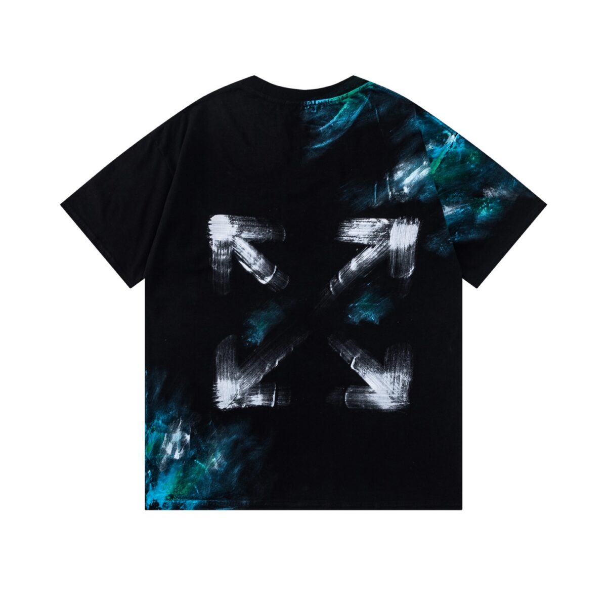 P70 off white新款宽松版短袖T恤 颜色：黑色 白色 尺码：S M L XL