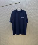 P70 （严控品质 ） 款式：off-white短袖T恤 面料：300克重双纱100%棉 罗纹：320克重索络纳1*1潮牌 工艺：印花 颜色：白 橙 粉 夜蓝 花灰 黑 尺码：M—4XL 无性别区分 男女同款