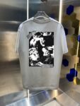P80 OFF-white/2026春夏新款 洗水磨破320克圆领短袖tee 男女同款宽松版 吊牌 领标 洗水唛 三标齐全 颜色 :洗水黑 洗水白 洗水灰 褐色 尺码 :S M L XL XXL ​