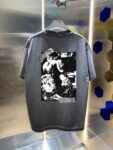 P80 OFF-white/2026春夏新款 洗水磨破320克圆领短袖tee 男女同款宽松版 吊牌 领标 洗水唛 三标齐全 颜色 :洗水黑 洗水白 洗水灰 褐色 尺码 :S M L XL XXL ​