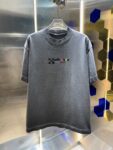 P80 OFF-white/2026春夏新款 洗水磨破320克圆领短袖tee 男女同款宽松版 吊牌 领标 洗水唛 三标齐全 颜色 :洗水黑 洗水白 洗水灰 褐色 尺码 :S M L XL XXL ​