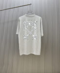 P70 （严控品质 ） 款式：off-white短袖T恤 面料：300克重双纱100%棉 罗纹：320克重索络纳1*1潮牌 工艺：印花 颜色：白 炫酷蓝 花灰 红 黑 尺码：M—4XL 无性别区分 男女同款