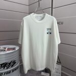 P80 OFF 2026春夏新款 洗水磨破320克圆领短袖tee 男女同款宽松版 颜色 :洗水深黑 洗水白 洗水灰 褐色 洗水紫色 尺码 :S M L XL XXL 尺码： S （90-130斤） M （120-150斤） L （140-165斤） XL （160-180斤） XXL （180-210斤）