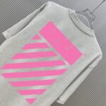 P70 （严控品质 ） 款式：off-white短袖T恤 面料：300克重双纱100%棉 罗纹：320克重索络纳1*1潮牌 工艺：印花 颜色：白 夜蓝 花灰 黑 尺码：M—4XL 无性别区分 男女同款