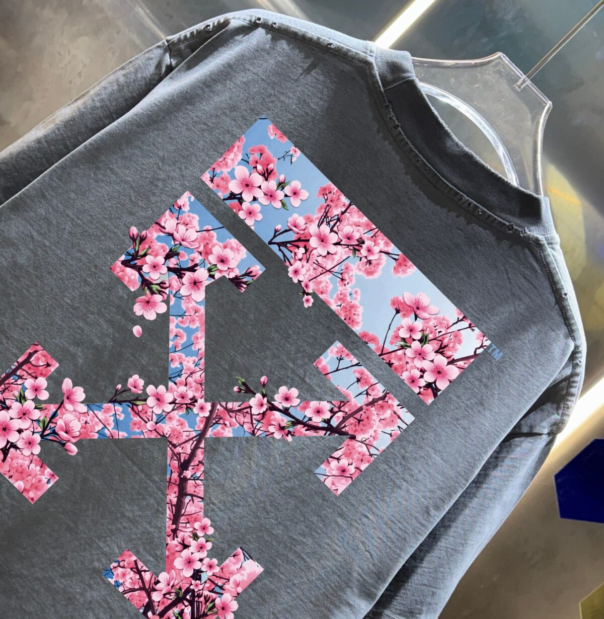 P80 OFF-white/2026春夏新款 洗水磨破320克圆领短袖tee 男女同款宽松版 吊牌 领标 洗水唛 三标齐全 颜色 :洗水黑 洗水白 洗水灰 褐色 尺码 :S M L XL XXL