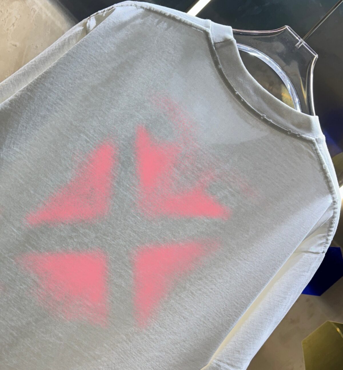 P80 OFF-white/2026春夏新款 洗水磨破320克圆领短袖tee 男女同款宽松版 吊牌 领标 洗水唛 三标齐全 颜色 :洗水黑 洗水白 洗水灰 褐色 尺码 :S M L XL XXL