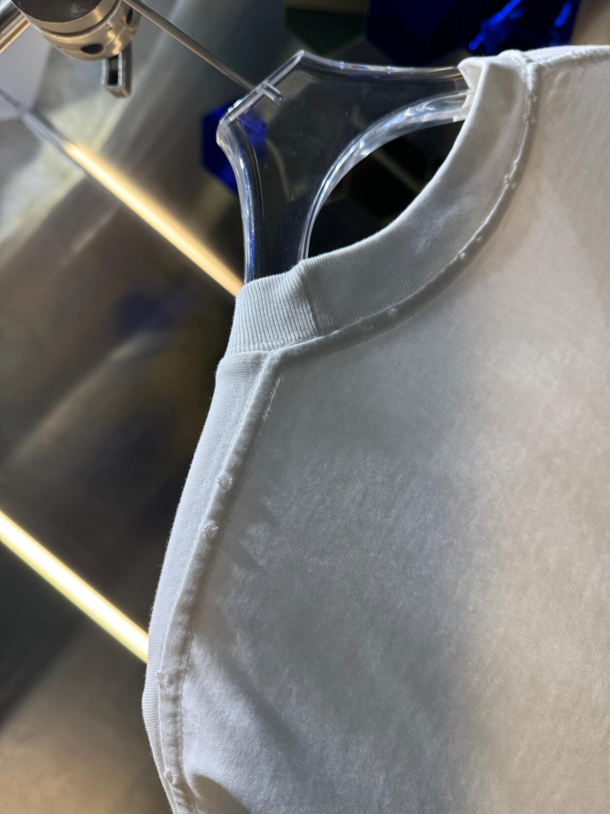 P80 OFF-white/2026春夏新款 洗水磨破320克圆领短袖tee 男女同款宽松版 吊牌 领标 洗水唛 三标齐全 颜色 :洗水黑 洗水白 洗水灰 褐色 尺码 :S M L XL XXL
