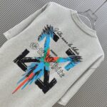 P70 （严控品质 ） 款式：off-white短袖T恤 面料：300克重双纱100%棉 罗纹：320克重索络纳1*1潮牌 工艺：印花 颜色：白 粉 花灰 橙 红 黑 尺码：M—4XL 无性别区分 男女同款