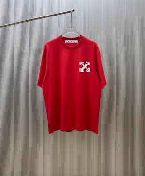 weigou_236728_0_d81c206949 P70 (严控品质 ) 款式:off-white短袖T恤 面料:300克重双纱100%棉 罗纹:320克重索络纳1*1潮牌 工艺:印花 颜色:白 蓝 橙 夜蓝 红 黑 尺码:M—4XL 无性别区分 男女同款