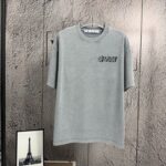 P80 《𝙉𝙚𝙬⚜️off》 2026春夏新款短袖T恤 32支275克双纱棉、做旧洗水炒雪花印花 颜色：白色 蓝色 黑色 灰色 码数：S M L XL XXL