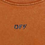 P80 《𝙉𝙚𝙬⚜️off》 2026春夏新款短袖T恤 32支275克双纱棉、做旧洗水炒雪花印花 颜色：紫色 绿咖色 黑色 码数：S M L XL XXL