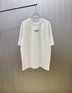 weigou_237825_0_c87c11fc7e P70 (严控品质 ) 款式:off-white短袖T恤 面料:300克重双纱100%棉 罗纹:320克重索络纳1*1潮牌 工艺:印花 颜色:白 夜蓝 蓝 黑 尺码:M—4XL 无性别区分 男女同款