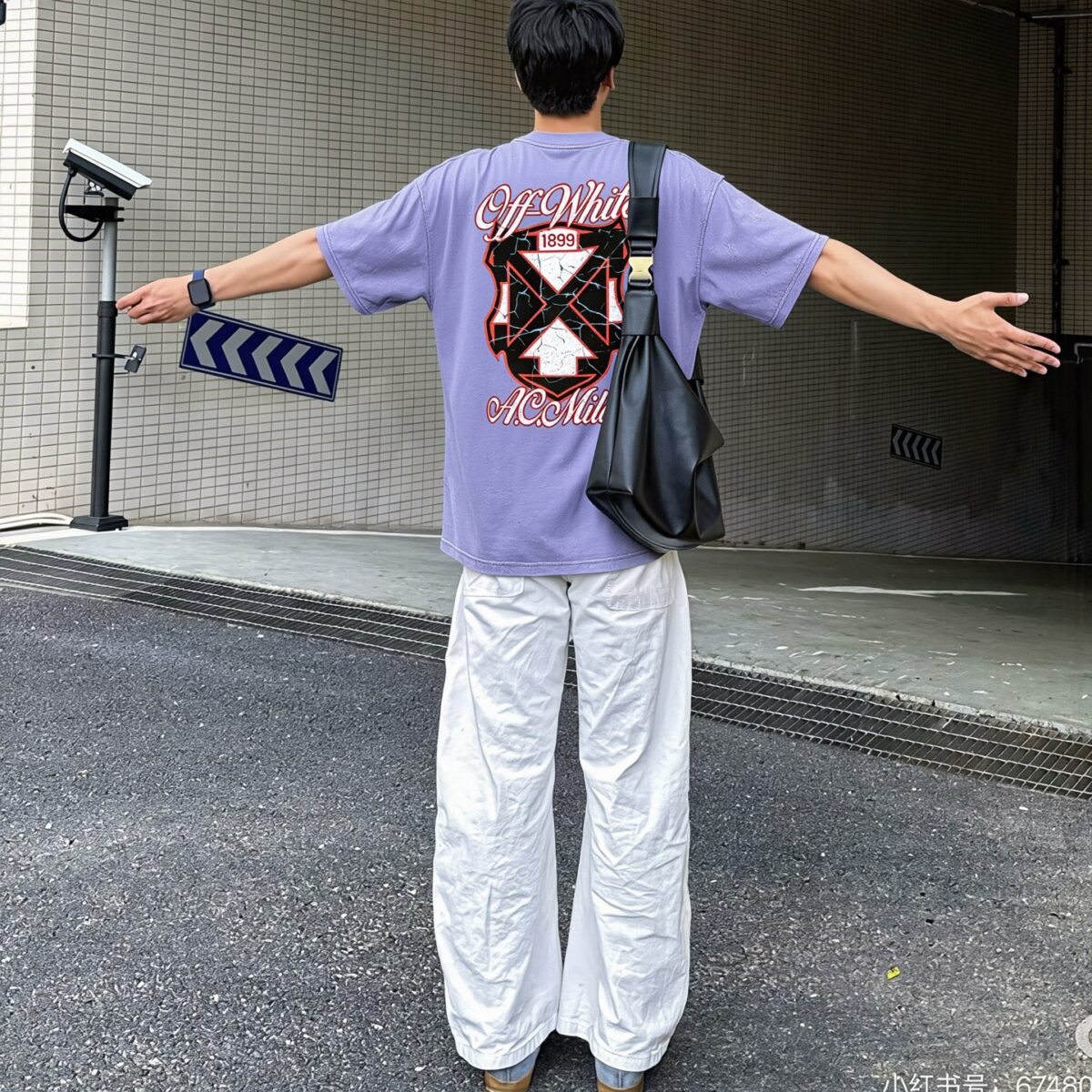 P80 《𝙉𝙚𝙬⚜️off》 2026春夏新款短袖T恤 32支275克双纱棉、做旧洗水炒雪花印花 颜色：咖绿色 灰色 香芋紫 白色 码数：S M L XL XXL