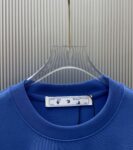 P70 （严控品质 ） 款式：off-white短袖T恤 面料：300克重双纱100%棉 罗纹：320克重索络纳1*1潮牌 工艺：印花 颜色：白 蓝 花灰 黑 尺码：M—4XL 无性别区分 男女同款