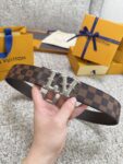 Louis Vuitton LV腰带 PVC皮底系列 原厂五金 精致手工绘边 柔软舒适 宽