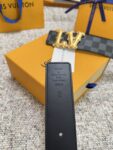 Louis Vuitton LV腰带 PVC皮底系列 原厂五金 精致手工绘边 柔软舒适 宽