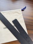 Louis Vuitton LV腰带 手掌纹系列 原厂五金 精致手工绘边 柔软舒适 宽