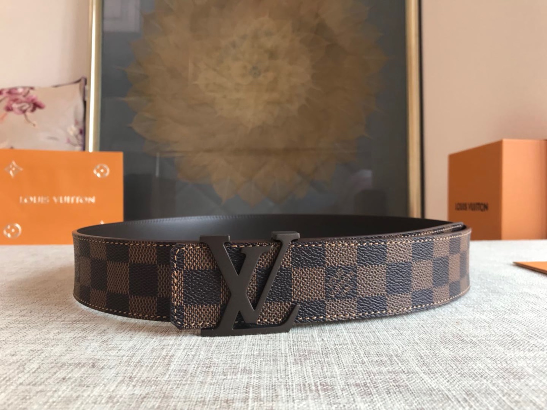LOUIS VUITTON 男士原單腰帶 寬度40毫米 配专柜全套包装
