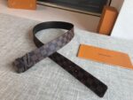 LOUIS VUITTON 男士原單腰帶 寬度40毫米 配专柜全套包装