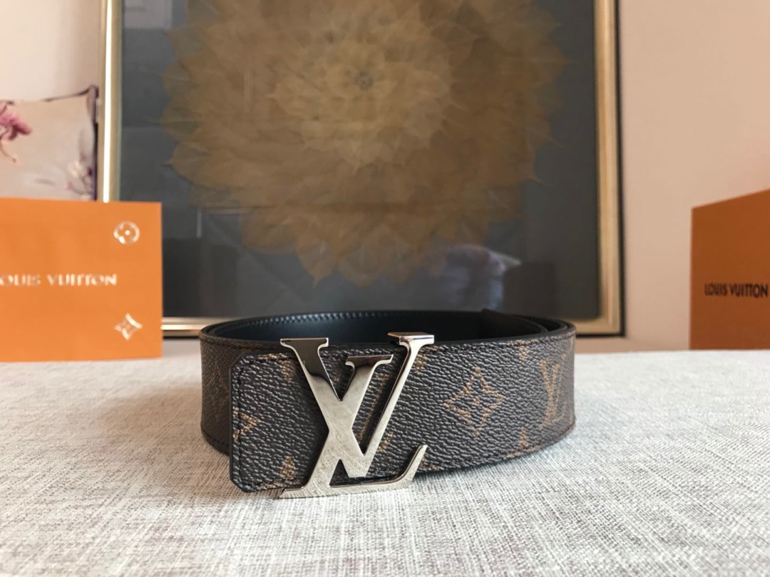 LOUIS VUITTON 男士原單腰帶 寬度40毫米 配专柜全套包装