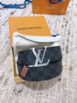 P120 配全套包装礼盒🎁 【LOUIS VITTON 】原单实拍 4.0cm男款 精细打磨钢扣 原版开料 带身双面设计