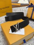 Louis Vuitton LV腰带 系列 原厂五金 精致手工绘边 柔软舒适 宽 /