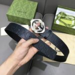 Gucci銘牌經典雙G腰帶扣 百搭款！ /