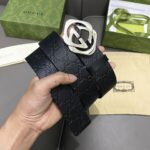 Gucci銘牌經典雙G腰帶扣 百搭款！ /