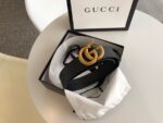Gucci 宽，原版牛皮配精品電鍍五金，不褪色。情侣💑款 /