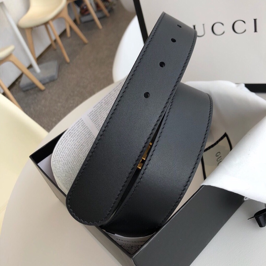 Gucci 宽，原版牛皮配精品電鍍五金，不褪色。情侣💑款 /