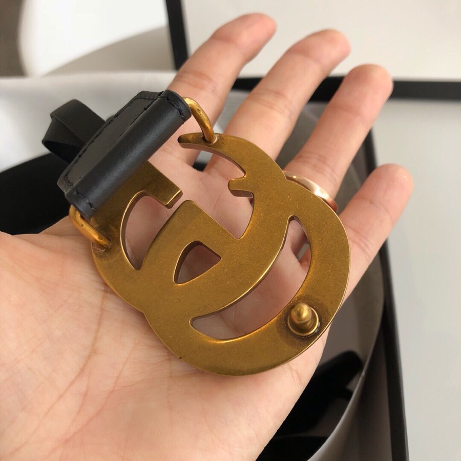 Gucci 宽，原版牛皮配精品電鍍五金，不褪色。情侣💑款 /