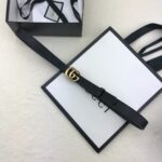 Gucci 古奇官网畅销爆款 正品规格 原单品质 ✨ 双面进口头层对版定制皮料 高品质 手感极佳 2.0mm 复古金G /