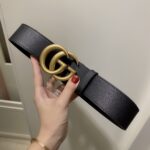 Gucci 🔥顶级原单腰带，定制进口原版皮👻，真空电镀扣头，修身百搭腰带，经典爆款，宽度4.0cm /